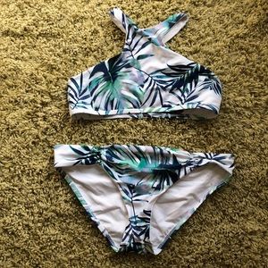 Tropical Print Bikini